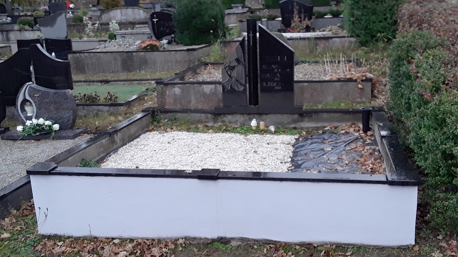 Jočių šeimos kapas Karmėlavos kapinėse, 2021 m.